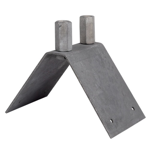 Крепление молниеприёмника D=16 на конёк, угол 60 град, HZ PROxima | код lp-04003 | EKF Крепление молниеприёмника D=16 на конёк, угол 60 град, HZ PROxima | код lp-04003 | EKF