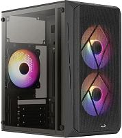 Корпус Aerocool CS-107-A-BK-v2 черный без БП mATX 1xUSB2.0 1xUSB3.0 audio | код 1521737 | AEROCOOL