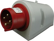 Вилка настенная EP-3253 IP44 (32A, 400V, 3P+N+PE) | код 004482063 | ETI