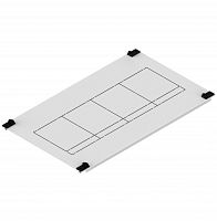 Лицевая панель 2хHVL00 CP 1.4-2 H00 (В300xШ350) | код 001101489 | ETI