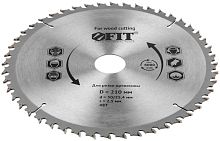 Диск пильный для циркулярных пил по дереву, спец. форма зуба 210x30/25.4x48Т | код 37694 | FIT