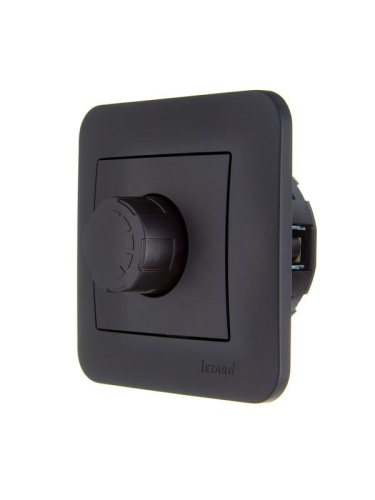 Светорегулятор повор-нажим. СП ASTI для LED ламп в сборе черн.бархат LEZARD 7081-4242-163 фото 3