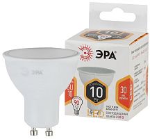Лампа светодиодная MR16-10W-827-GU10 800лм | Код. Б0032997 | ЭРА