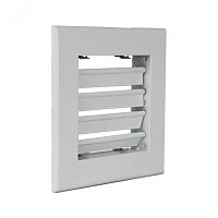 Решетка однорядная алюминиевая 1WA 100x100 | код 4687203908164 | VentART