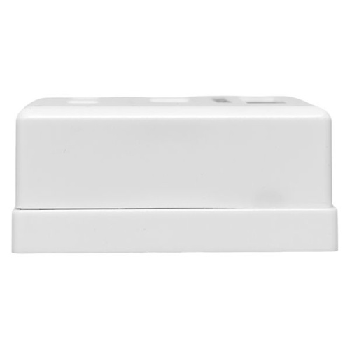Розетка настенная TERACOM PRO кат.6 неэкранированная 2 порта RJ-45 Dual IDC бел. | код TRP-WBOX-2RJ45-6UTP-WH | EKF фото 5