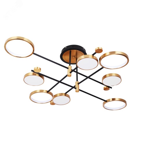 Потолочная люстра HOLLY | код A1364PL-8PB | Arte Lamp