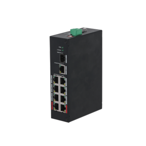 Коммутатор 8-ми портовый PoE (DH-PFS3110-8ET-96) | код 122117 | Dahua