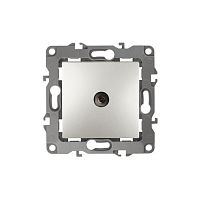 Розетка TV одиночная, Эра12, перламутр, 12-3101-15 | код Б0019428 | ЭРА