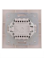 Выключатель RAIN двойной жемчужно-белый перламутр | код 703-3030-101 | LEZARD