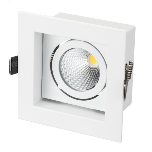 Светильник CL-KARDAN-S102x102-9W Warm (WH, 38 deg) (ARL, IP20 Металл, 3 года) | код 24137 | Arlight