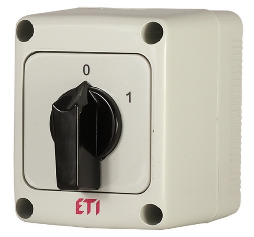 Переключатель CS 25 91 PN (2p_0-1корп./IP65_с/ч_25A) | код 004773160 | ETI