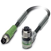 Кабель для датчика / исполнительного элемента SAC-3P-M 8MS/ 3,0-PUR/M12FR-2L | код 1693403 | PHOENIX CONTACT