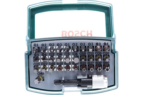 Набор из 32 насадок-бит с цветовой кодировкой (2.607.017.063) | код 2607017063 | BOSCH