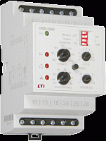 Реле контроля напряжения HRN-43 24V AC/DC (3F, 2x16A_AC1) без нейтрали | код 002471415 | ETI