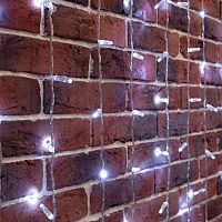 Гирлянда светодиодная "Светодиодный Дождь" 2х6м 768LED бел. 70Вт 230В IP65 постоян. свечение провод прозр. (нужен шнур питания 303-500-1) Neon-Night 235-175