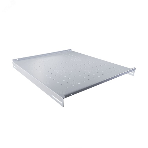 Полка стационарная 470х550мм, для напольных шкафов глубиной 800мм, нагрузка до 100кг, серый RAL 7035 | код NTSS-FS-H-800 | NTSS