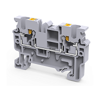 Клемма проходная push-in OptiClip CP-4-I-BU-24A-(0,2-4)-синий | код 331841 | КЭАЗ