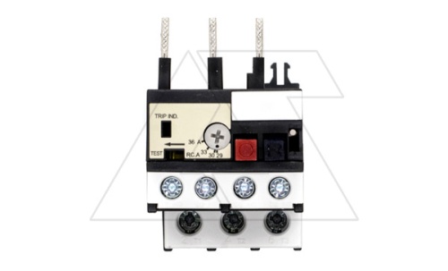 Реле тепловой перегрузки TM 40 - 36A, It=29_36A, 1NO+1NC, CLASS 10A, в комплекте с расширительной клеммой, прямой монтаж для CNN 9_40 | код EAC680022 | Rade Koncar