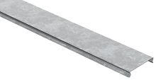 Крышка на лоток осн. 150х2000-1,5мм HDZ IEK | код CLP1K-150-150-2-M-HDZ | IEK
