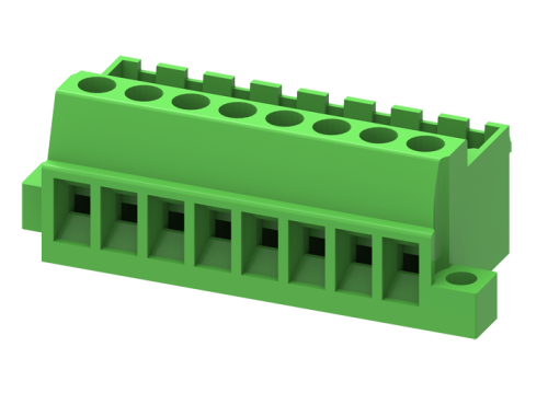MC-PC5.08V11C-B Разъём штекерный MC, шаг 5.08мм,11 конт.с фланц.,зел., шт | код MC-PC5.08V11C-B | SUPU