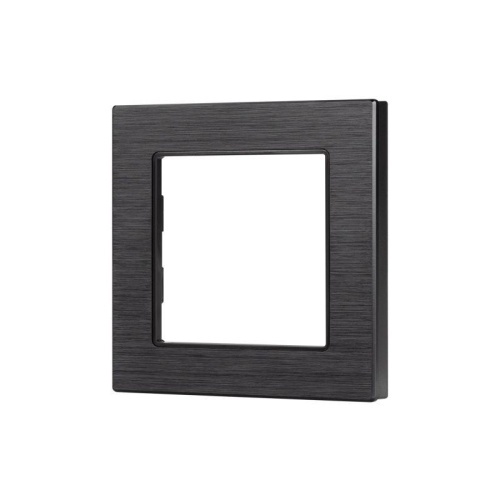 Рамка алюминиевая FRM-PRESTO-ALS-1-BK (Arlight, -) | код 43850 | Arlight