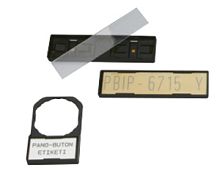 508 815, Прозрачная защитная пленка для маркировки 67х15мм, PBKP 6715 уп.96шт | код 0.0.0.5.08815| KLEMSAN