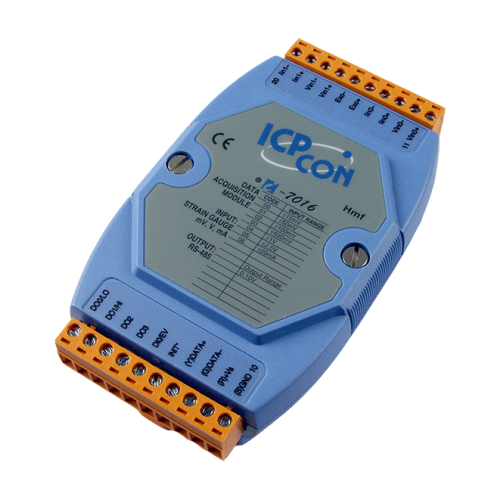 I-7016 CR Strain Gauge input module | код 00-01094322 | ICP DAS