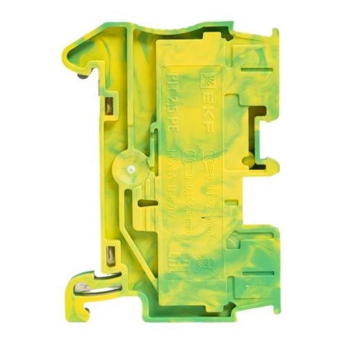 Клеммная колодка пружинная 2.5 Push-in земля | код PIT-2,5-pe | EKF фото 5 Клеммная колодка пружинная 2.5 Push-in земля | код PIT-2,5-pe | EKF фото 5