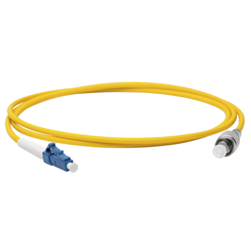 Патч-корд оптический LANMASTER, LSZH, симплексный, LC/UPC-FC/UPC, SM OS2, 0.5 м | код LAN-LC-FC/SU-0.5 | LANMASTER