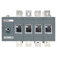 Рубильник 800A 4P реверсивный без рукоятки управления TwinBlock EKF | код tb-s-800-4p-rev | EKF