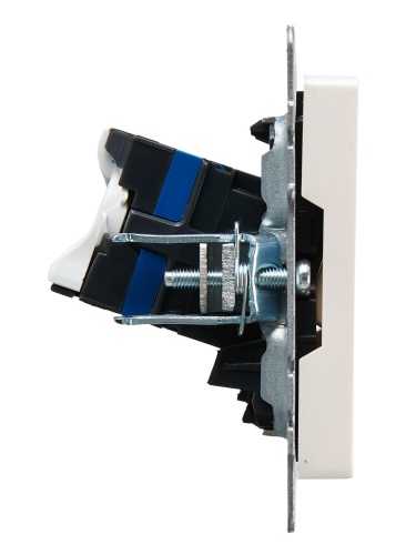 BRITE Роз. комп. 2-ая RJ45 кат.6 РК11-2-БрЖ жемч. IEK | код BR-K20-2-K36 | IEK фото 6