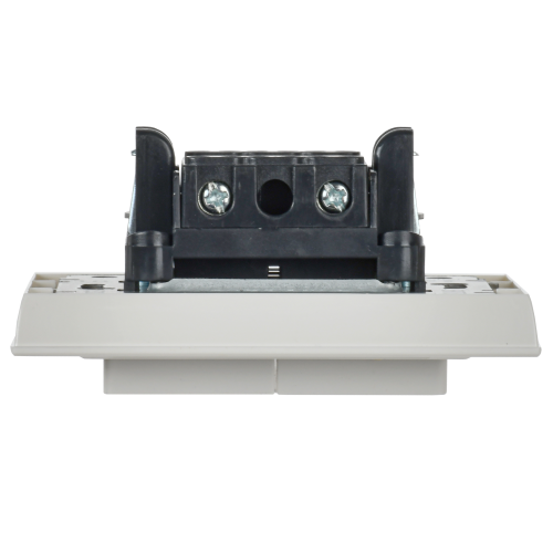 BRITE Выключатель 2-клавишный 10А в сборе ВСР10-2-0-БрБ белый | код BR-V20-0-10-K01-F | IEK фото 2