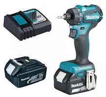 Дрель-шуруповерт Makita DDF083RFE аккум. патрон:шестигр.1/4 (кейс в комплекте) | код 1629853 | Makita