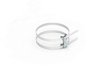 Хомут трубный двойной для изолированной мачты D0-500мм M16 | код NK3104 | DKC