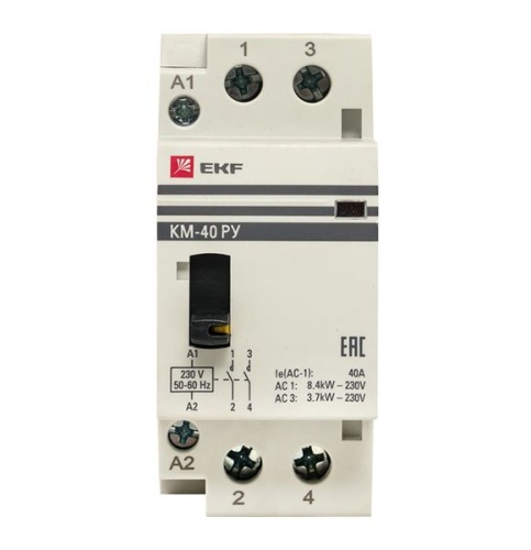 Контактор модульный КМ РУ 63А 2NO (2 мод,) PROxima | код km-2m-63-20 | EKF фото 4 Контактор модульный КМ РУ 63А 2NO (2 мод,) PROxima | код km-2m-63-20 | EKF фото 4
