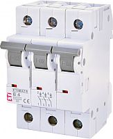 Авт. выключатель ETIMAT 6 3p B 4А (6 kA) | код 002115511 | ETI