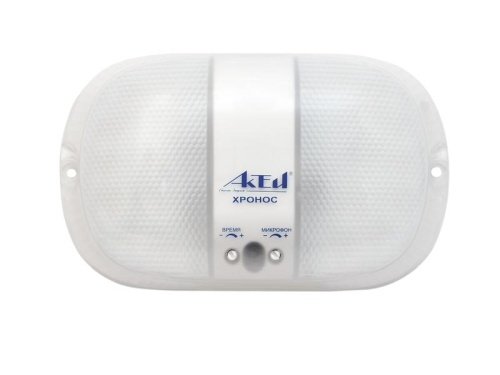 Светильник светодиодный ЖКХ Хронос 9Вт с оптико-акустическим датчиком 3 режима работы Актей 75-009-IP30-SENSOR фото 2