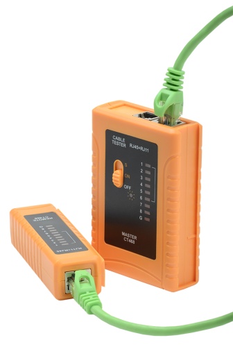 ITK Тестер для витой пары RJ11/RJ45 | код CT468 | IEK