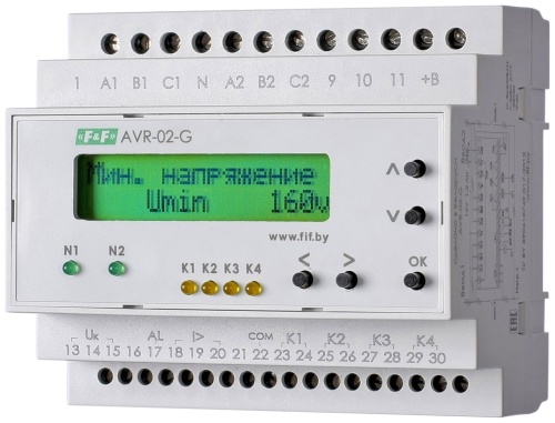 Устройство управления резервным питанием AVR-02-G F&F EA04.006.005