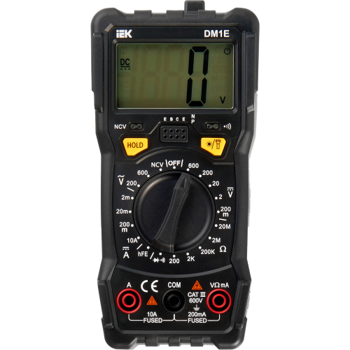 Мультиметр цифровой DM1E ARMA2L 5 | код A2L5-DM15-01 | IEK фото 8