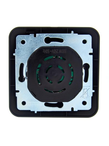 Светорегулятор СП 800Вт ASTI в сборе черн. бархат LEZARD 7081-4242-115 фото 2