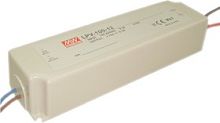 Источник питания AC-DC, 102Вт, IP67, вход 90…264В AC, 47…63Гц /120…370В DC выход 12В/8.5A, изоляция 3000В AC, в кожухе 190х52х37мм, -25…+70С | код LPV-100-12 | MeanWell