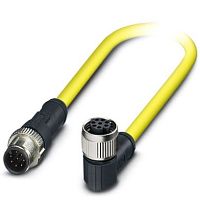 Кабель для датчика / исполнительного элемента SAC-8P-MS/ 0,5-542/ FR SCO BK | код 1406091 | PHOENIX CONTACT