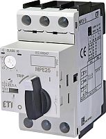 Автоматический выключатель защиты двигателя MPE25-1,6 | код 004648006 | ETI