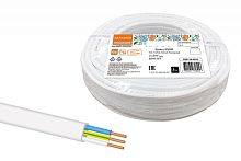 Провод ПУСП 3х2.5 (бухта 20м) белый Народный ТРТС | код SQ0126-0023 | РЭМЗ ТМ