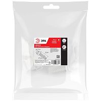 Дюбель для бандажа кабельного 8-32 мм белый (10 штук) NO-225-229 | код Б0066292 | ЭРА