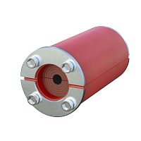 Проходка круглая, нержавеющая, D31х40 мм для кабелей D = 4-17 мм | код DXF3112 | DKC