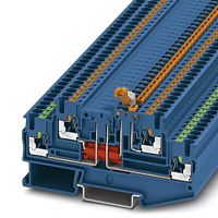 Клеммы с ножевыми размыкателями PTT 2,5-L/MT BU | код 3210257 | PHOENIX CONTACT