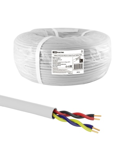 Кабель КПСнг(А)-FRLSLTx 2х2х0.75 мм (бухта 200м) ТРТС | код SQ0114-0211 | РЭМЗ ТМ Кабель КПСнг(А)-FRLSLTx 2х2х0.75 мм (бухта 200м) ТРТС | код SQ0114-0211 | РЭМЗ ТМ