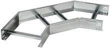 Поворот лестничный на 90град 80х400 R300 HDZ | код LLK2P2-080-400-HDZ | IEK